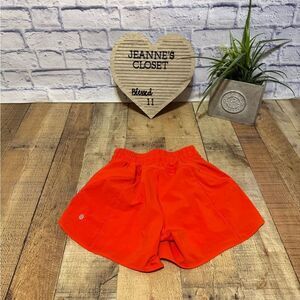 Lululemon Track That High-Rise Lined Short 5"